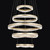 Pagnia 5 Light Gold 3CCT LED Chandelier