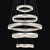 Pagnia 5 Light Quartz 3CCT LED Chandelier