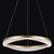 Pagnia Gold 3CCT LED Ring Pendant Light