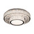 Suiga CCT LED Ceiling Light with Remote - Chrome