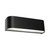 Benson Black Frost Glass Wall Light