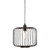 Bonn Open Wire Cage Pendant Light - Black
