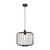 Bonn Open Wire Cage Pendant Light - Black-1