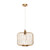 Bonn Open Wire Cage Pendant Light - Gold-1