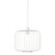 Bonn Open Wire Cage Pendant Light - White
