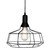 Cage Black Wire Industrial Pendant Light