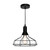 Cage Black Wire Industrial Pendant Light-4