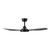 Aruba 48-Inch Black DC Ceiling Fan with Wall Switch-2