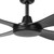 Aruba 52-Inch Black DC Ceiling Fan with Wall Switch-3