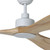Currumbin 80-Inch Matt White DC Ceiling Fan with Remote-3