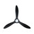 Kurrawa 72-Inch IP55 DC Ceiling Fan with LED and Remote - Black-2