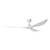 Kurrawa 72-Inch IP55 DC Ceiling Fan with Remote - White