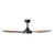 Miami 48-Inch DC Ceiling Fan with LED and Remote - Black & Teak-3