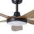 Miami 48-Inch DC Ceiling Fan with LED and Remote - Black & Teak-4