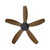 Miami 48-Inch DC Ceiling Fan with Remote - Black & Teak-1