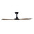 Miami 48-Inch DC Ceiling Fan with Remote - Black & Teak-2