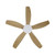 Miami 48-Inch DC Ceiling Fan with Remote - White & Oak-1