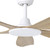 Miami 48-Inch DC Ceiling Fan with Remote - White & Oak-3