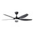 Miami 52-Inch DC Ceiling Fan with LED and Remote - Black-1