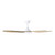 Miami 52-Inch DC Ceiling Fan with LED and Remote - White & Oak-3