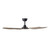 Miami 52-Inch DC Ceiling Fan with Remote - Black & Teak-2