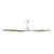 Miami 52-Inch DC Ceiling Fan with Remote - White & Oak-2