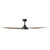 Miami 60-Inch DC Ceiling Fan with LED and Remote - Black & Teak-3
