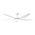 Miami 60-Inch DC Ceiling Fan with LED and Remote - White-1