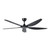 Miami 60-Inch DC Ceiling Fan with Remote - Black
