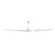 Santorini 66-Inch Matt White DC Ceiling Fan with Remote-2