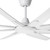 Santorini 66-Inch Matt White DC Ceiling Fan with Remote-3