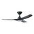 Tahiti 52-Inch IP66 Matt Black DC Ceiling Fan with LED Light