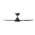 Tahiti 52-Inch IP66 Matt Black DC Ceiling Fan with LED Light-3