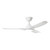 Tahiti 52-Inch IP66 Matt White DC Ceiling Fan with LED Light-1