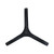 Tahiti 72-Inch IP66 Matt Black DC Ceiling Fan-1