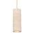 Aversa Round Beige Travertine Pendant Light