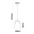 Baranello Salem Oak Wood Bell Pendant-2