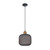 Casignana Smokey Translucent Glass Pendant-1