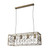 Hagrid 4 Light Rectangular Cage Pendant - Antique Brass-3