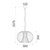 Kapan Round Metal Cage Pendant Light - Brass-3