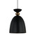 Plavsk Bell Minimalist Pendant Light - Matt Black
