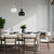 Plavsk Inverted Wine Glass Pendant Light - Matt Black-1