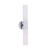 Sevan Tubular Opal Glass Up and Down Wall Light - Chrome-1
