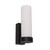 Sevan Tubular Opal Glass Wall Light - Black-1
