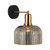 Valencia Dome Chrome Ribbed Glass Wall Light