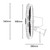 Arena 20-Inch Black Industrial Wall Fan-1