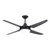 Clare 53-Inch AC Ceiling Fan with B22 Light - Black