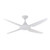 Clare 53-Inch Modern AC Ceiling Fan - White