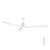 Iceman 60-Inch DC Ceiling Fan with LED and Remote - White
