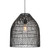 Tyreso Black Rattan Bell Pendant Light